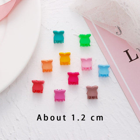 10Pcs/Lot Cute Girls Heart Flower Crown Animals Colorful Hair Claws Sweet Hairpins Hair Clips Headband Fashion Hair Accessories