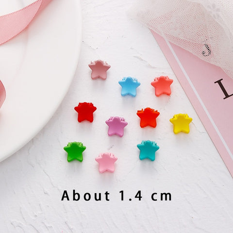 10Pcs/Lot Cute Girls Heart Flower Crown Animals Colorful Hair Claws Sweet Hairpins Hair Clips Headband Fashion Hair Accessories