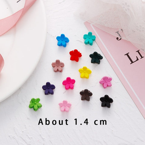 10Pcs/Lot Cute Girls Heart Flower Crown Animals Colorful Hair Claws Sweet Hairpins Hair Clips Headband Fashion Hair Accessories