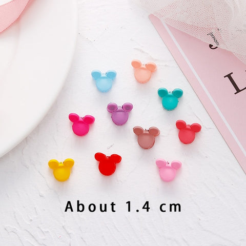 10Pcs/Lot Cute Girls Heart Flower Crown Animals Colorful Hair Claws Sweet Hairpins Hair Clips Headband Fashion Hair Accessories