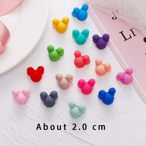 10Pcs/Lot Cute Girls Heart Flower Crown Animals Colorful Hair Claws Sweet Hairpins Hair Clips Headband Fashion Hair Accessories