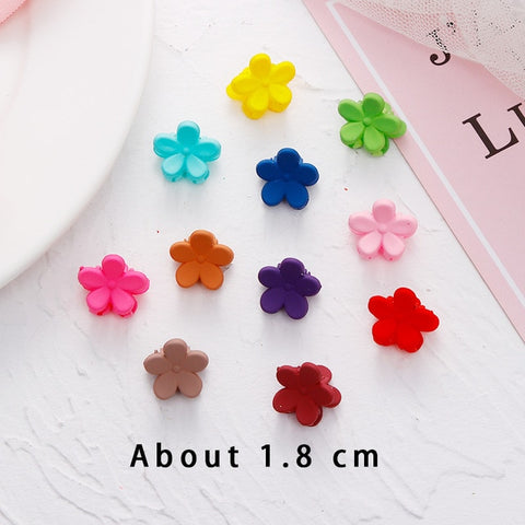 10Pcs/Lot Cute Girls Heart Flower Crown Animals Colorful Hair Claws Sweet Hairpins Hair Clips Headband Fashion Hair Accessories