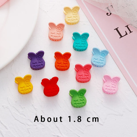 10Pcs/Lot Cute Girls Heart Flower Crown Animals Colorful Hair Claws Sweet Hairpins Hair Clips Headband Fashion Hair Accessories