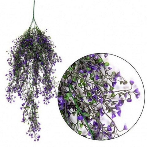 Artificial Fake Silk Flower Vine Hanging Garland Plant Home Garden Wedding Decor  fake flowers  artificial plants