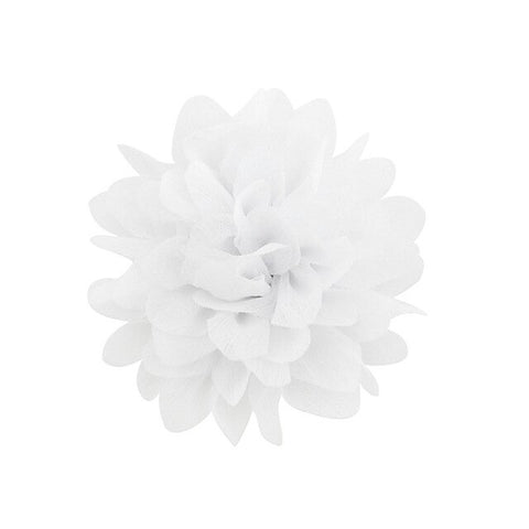 UNTAMED Approx 4" Chiffon Flower Hairpin Children Hair Clip Kids Girls Hairclips Headdress Barrette Headwear Hair Accessorises