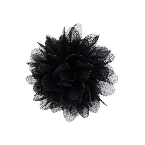 UNTAMED Approx 4" Chiffon Flower Hairpin Children Hair Clip Kids Girls Hairclips Headdress Barrette Headwear Hair Accessorises