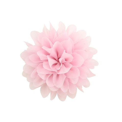 UNTAMED Approx 4" Chiffon Flower Hairpin Children Hair Clip Kids Girls Hairclips Headdress Barrette Headwear Hair Accessorises