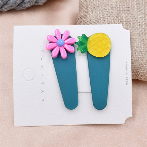 Pearl Hair Clip Set Shell Barrettes 2019 Fashion Korea  Imitiation for Women Girls Handmade  Flowers Hairpins Hair Accessories