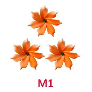 3pcs  4cm /6cm /8cm /10cm /12cmFoam Hawaiian Plumeria flower hairpin Frangipani Flower bridal hair clip