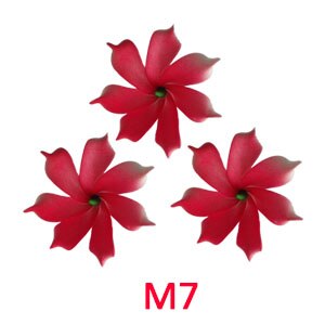 3pcs  4cm /6cm /8cm /10cm /12cmFoam Hawaiian Plumeria flower hairpin Frangipani Flower bridal hair clip