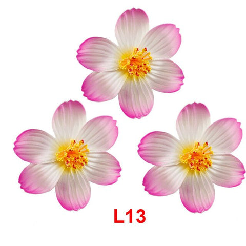 3pcs  4cm /6cm /8cm /10cm /12cmFoam Hawaiian Plumeria flower hairpin Frangipani Flower bridal hair clip