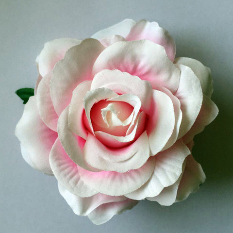 1PC Rose Artificial Flower Brooch Bridal Wedding Party Hairpin Women Hair Clips Headwear Party Girls Festival Hair Accessories