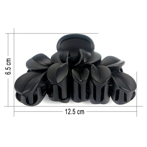 New Big Flower Hair Claws for Women Hair Barrettes Hairpin Crab Black Hair Claw Clips for Women Hair Accessories Flower clips