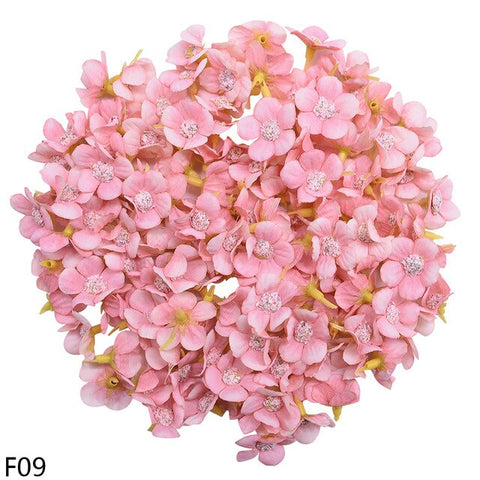 50Pcs 2cm Mini Silk Artificial Daisy Flower Head DIY Rattans Garland Headdress Fake Flowers For Home Party Wedding Decoration