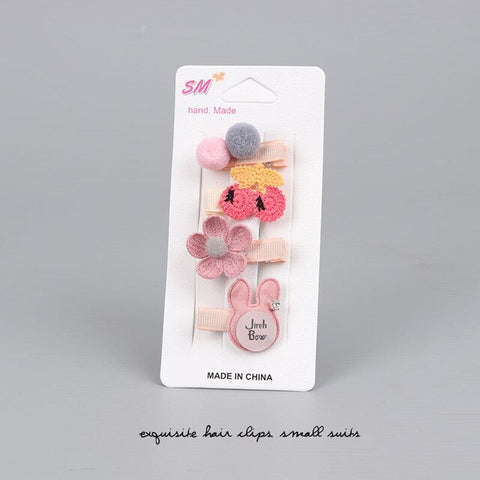 Hair Accessories Hair Clips for Girls for Kids Princess Headwear Girls Birthday Holiday Gift Cute Animal Flower Pink Hair Clip