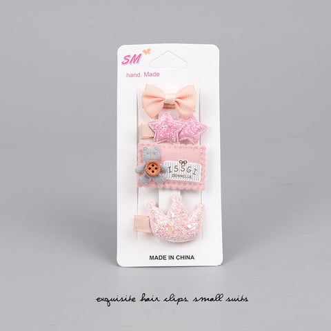 Hair Accessories Hair Clips for Girls for Kids Princess Headwear Girls Birthday Holiday Gift Cute Animal Flower Pink Hair Clip