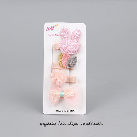 Hair Accessories Hair Clips for Girls for Kids Princess Headwear Girls Birthday Holiday Gift Cute Animal Flower Pink Hair Clip