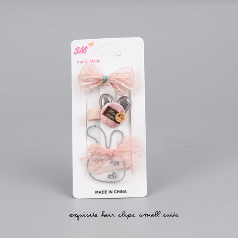 Hair Accessories Hair Clips for Girls for Kids Princess Headwear Girls Birthday Holiday Gift Cute Animal Flower Pink Hair Clip