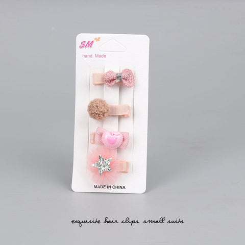 Hair Accessories Hair Clips for Girls for Kids Princess Headwear Girls Birthday Holiday Gift Cute Animal Flower Pink Hair Clip