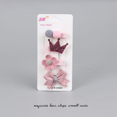 Hair Accessories Hair Clips for Girls for Kids Princess Headwear Girls Birthday Holiday Gift Cute Animal Flower Pink Hair Clip