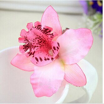 1Pc Wedding Decoration Hairwear Barrette Beach Hair Accessory Women Girl Bohemia Bridal Flower Orchid Leopard Hair Clip Hairpin