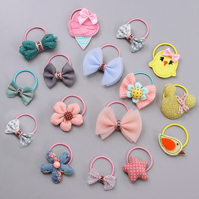 Cartoon Party Bowknot 1PC Cute Wedding Flower Animal Hair Clips Kids Children Cute 2019 New Arrival 12 Colors Bird Girls