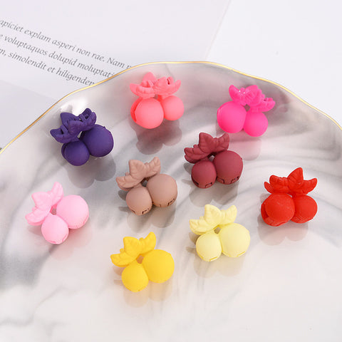 10 pcs/lot Sweet Small Hair Clip Hairpins Baby Girls Butterfly Rabbit Flower Crabs Hair Claws Hair Accessory Mini Cute Jewelry