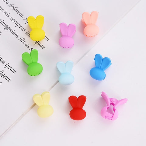 10 pcs/lot Sweet Small Hair Clip Hairpins Baby Girls Butterfly Rabbit Flower Crabs Hair Claws Hair Accessory Mini Cute Jewelry