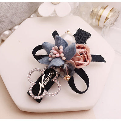 Butterfly knot Japanese Liu Hai CLIP simple hairpin hairpin headdress Korean flower side CLIP lady word CLIP