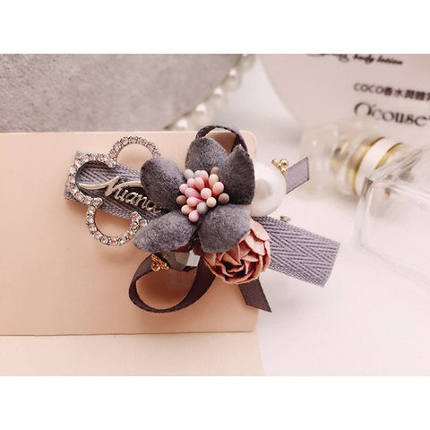 Butterfly knot Japanese Liu Hai CLIP simple hairpin hairpin headdress Korean flower side CLIP lady word CLIP