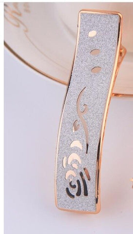 New fashion Delicate Barrettes flowers Solid color adult Wild Frosted Duckbill Clip hairpin lady girl hair accessories Headdress