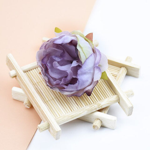 6pcs Silk peonies flower wall for wedding home decor accessories diy christmas garland fake stamen plants artificial flowers