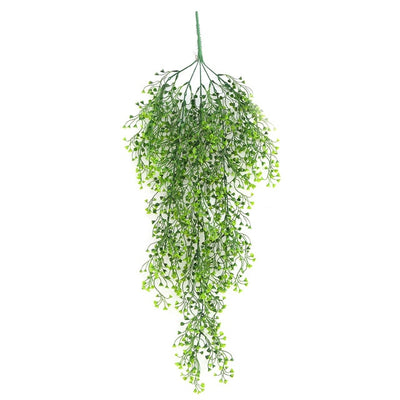 New 80cm Artificial Flowers Vine Hanging Garland Plant Simulation Green Leaves Wedding Home Garden Decoration Dropshipping