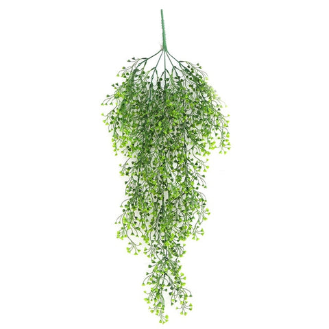 New 80cm Artificial Flowers Vine Hanging Garland Plant Simulation Green Leaves Wedding Home Garden Decoration Dropshipping