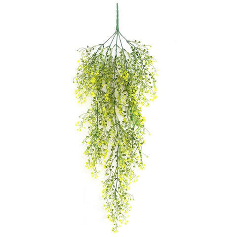 New 80cm Artificial Flowers Vine Hanging Garland Plant Simulation Green Leaves Wedding Home Garden Decoration Dropshipping