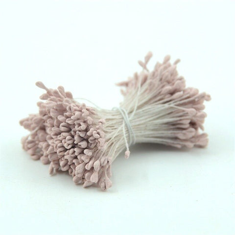 1400pcs 5mm Mini Stamen Matte Handmade Artificial Flowers For Wedding Party Home Decoration DIY Flower Garland Craft Accessories