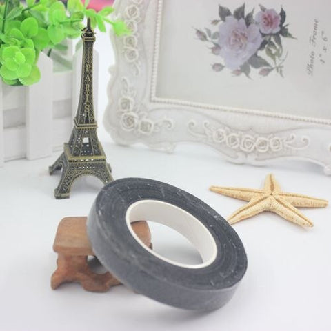 new 25Meter Garland Tape Artificial Flower Fixed Supplies For Wedding Decoration DIY Wreath Flores Garland Supplies Tape Glue