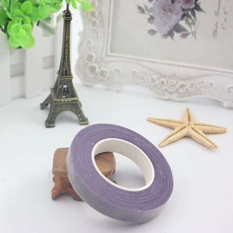 new 25Meter Garland Tape Artificial Flower Fixed Supplies For Wedding Decoration DIY Wreath Flores Garland Supplies Tape Glue