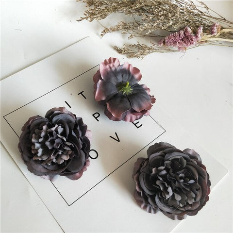 1pcs wedding arch boutonniere artificial flowers peony decorative crafts garland head wreaths fake flowers