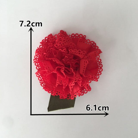 Matt cloth 3D Bow Flower Home Decoration Garland Christmas Decorations Valentine Gift Artificial Flower Accessories Scrapbooking