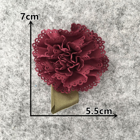 Matt cloth 3D Bow Flower Home Decoration Garland Christmas Decorations Valentine Gift Artificial Flower Accessories Scrapbooking