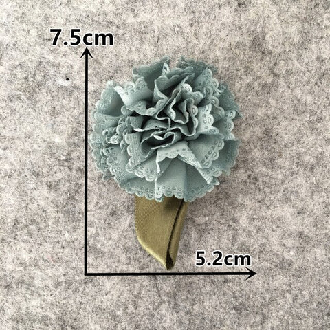 Matt cloth 3D Bow Flower Home Decoration Garland Christmas Decorations Valentine Gift Artificial Flower Accessories Scrapbooking