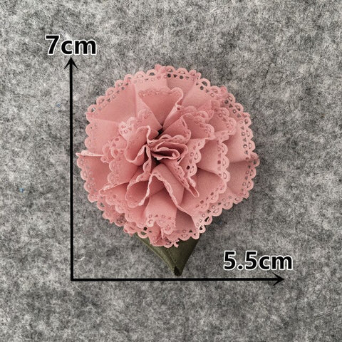 Matt cloth 3D Bow Flower Home Decoration Garland Christmas Decorations Valentine Gift Artificial Flower Accessories Scrapbooking