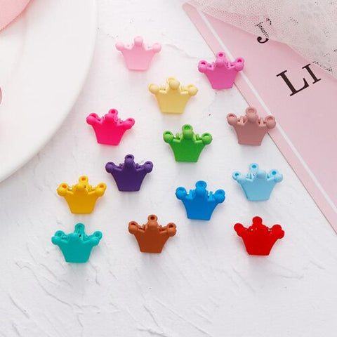 30Pcs/Pack Cute Cartoon Candy Color Hairpins Mini Claw Clips Crown Flower Rabbit Ears Barrettes Headdress For Women Girls Kids