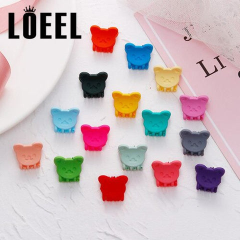 20Pcs/Lot Girls Cute Flower Small Hair Claws Children Hair Clips Hairpins Rabbit Crown Headbands Kids Fashion Hair Accessories