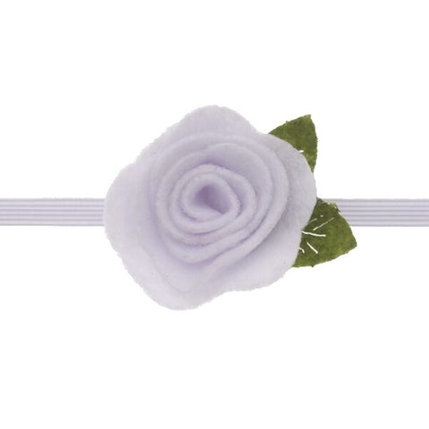 4cm baby Headband Girls Felt Flower Crown Headbands Rose Leaves Elastic hair band Kids Photography Props baby Hair Accessories