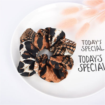 Women Elastic Hair Bands Elastic Hair Rope Ring Tie Scrunchie Ponytail Holder Hair Band Headband Fashion Flower Crown