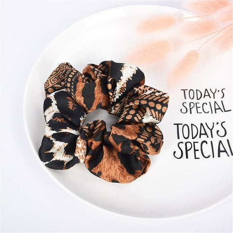 Women Elastic Hair Bands Elastic Hair Rope Ring Tie Scrunchie Ponytail Holder Hair Band Headband Fashion Flower Crown