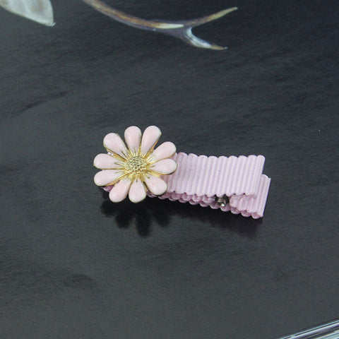 1 PC  Girl Pearl Crown Flower Hair Clip Boutique Hair Accessories Princess Hairpins For Children Kids Fashion Headwear