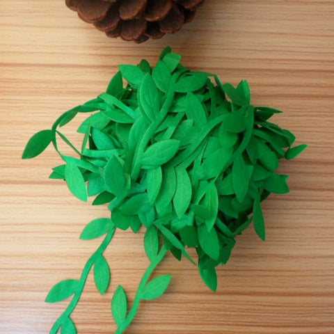 2m Artificial Green Flower Silk Leaves Rattan DIY Garland Accessory For Home Wedding Decoration Artificial Scrapbooking Flower